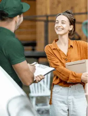 Ridly rubbish removalist with happy customer (1)